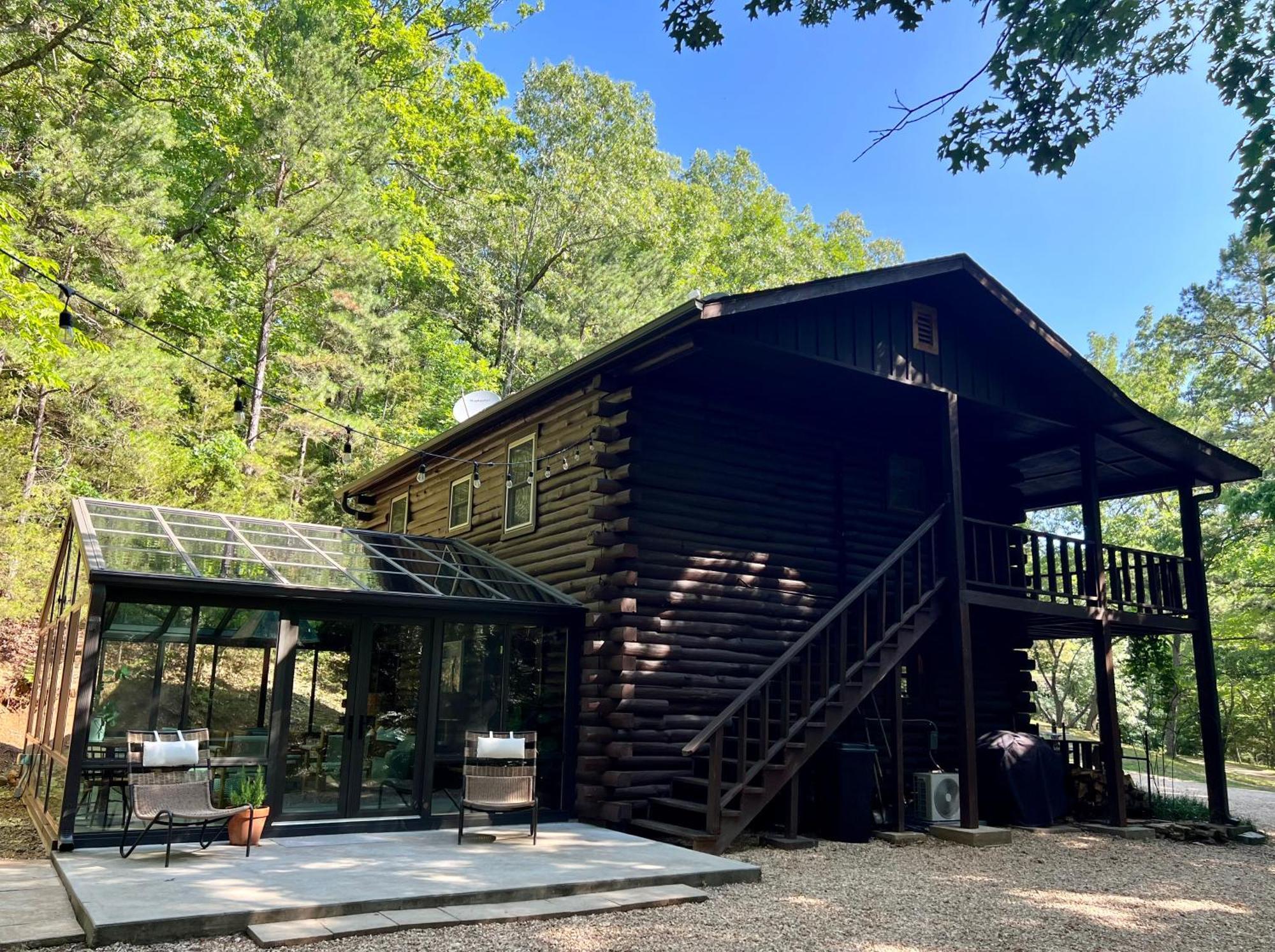 Glass Cabin Eureka Springs Kültér fotó